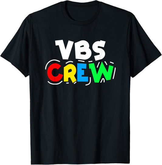 Kids Summer Church Christian Squad Camp Vbs Groovy Bible T-Shirt - T-Shirt | Black