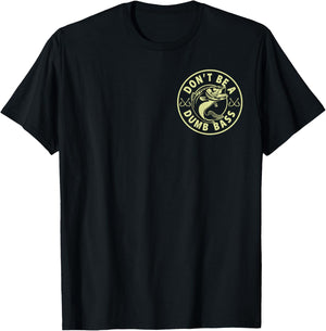 Pocket Fishing Funny Fish Lover Retro Fisherman T-Shirt - T-Shirt | Black