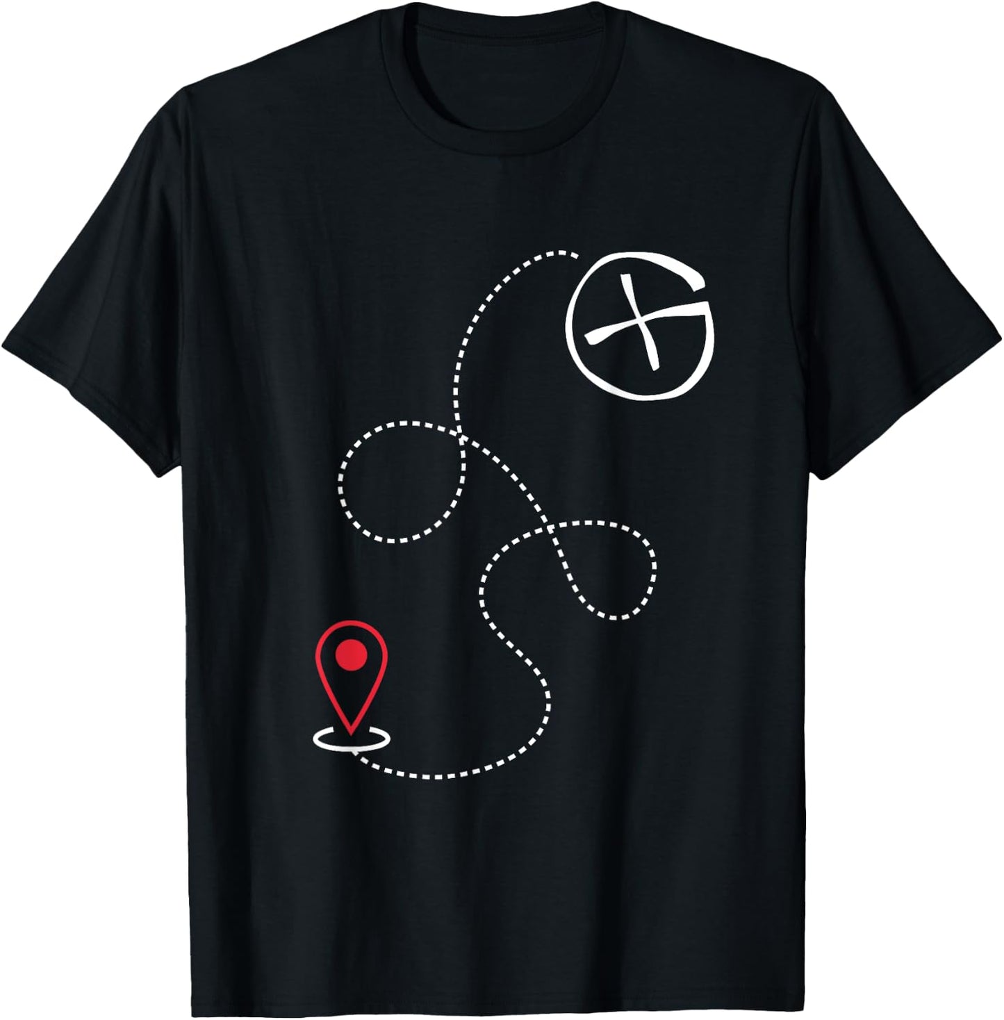 Funny Geocacher I Nerdy Outdoors I Geocaching T-Shirt - T-Shirt | Black