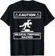 Musical Tripping Hazard - Caution! HILARIOUS Musician Design T-Shirt - T-Shirt | Black