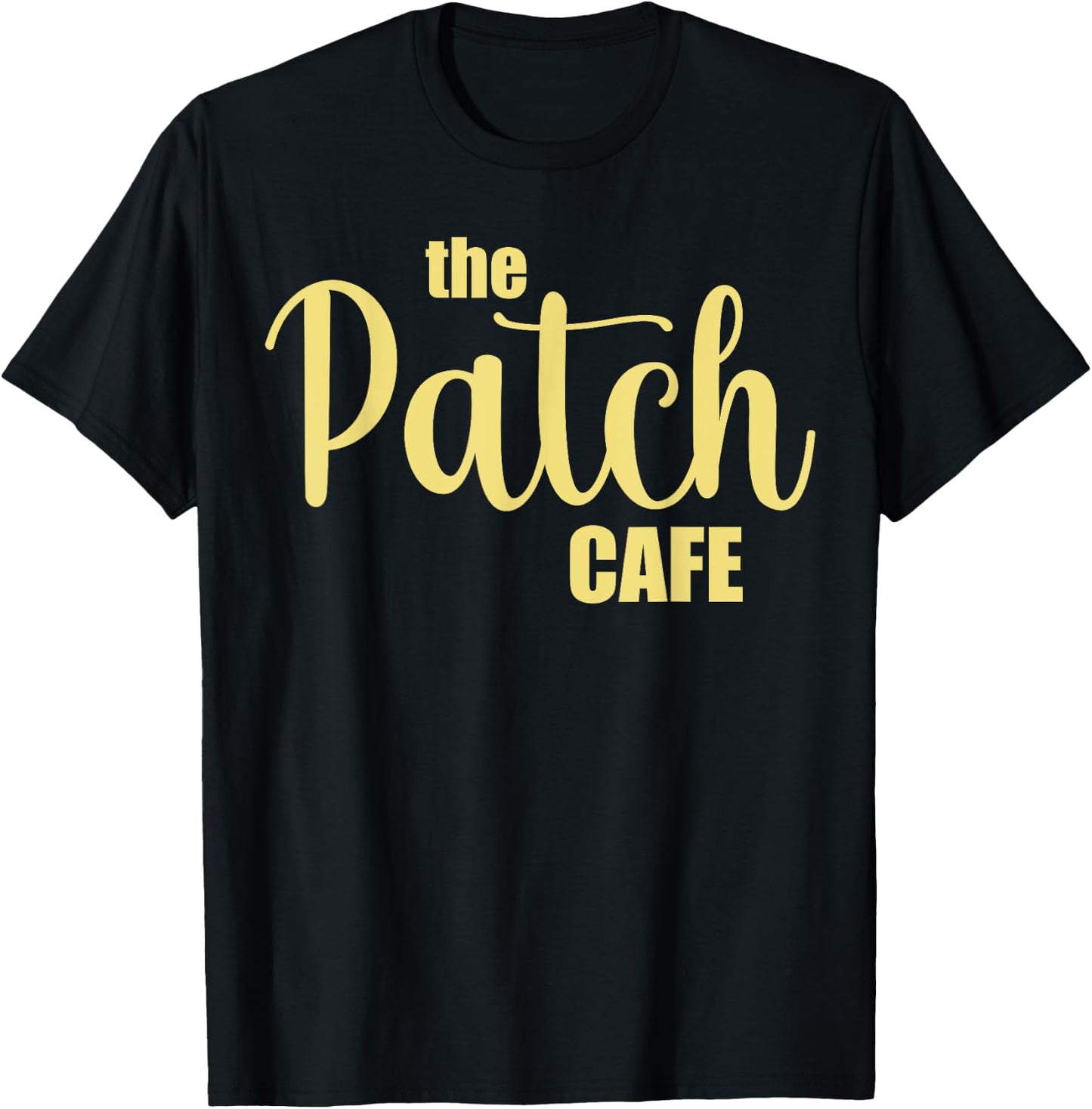 The Patch Cafe Black Adults Classic Fit T-Shirt - T-Shirt | Black