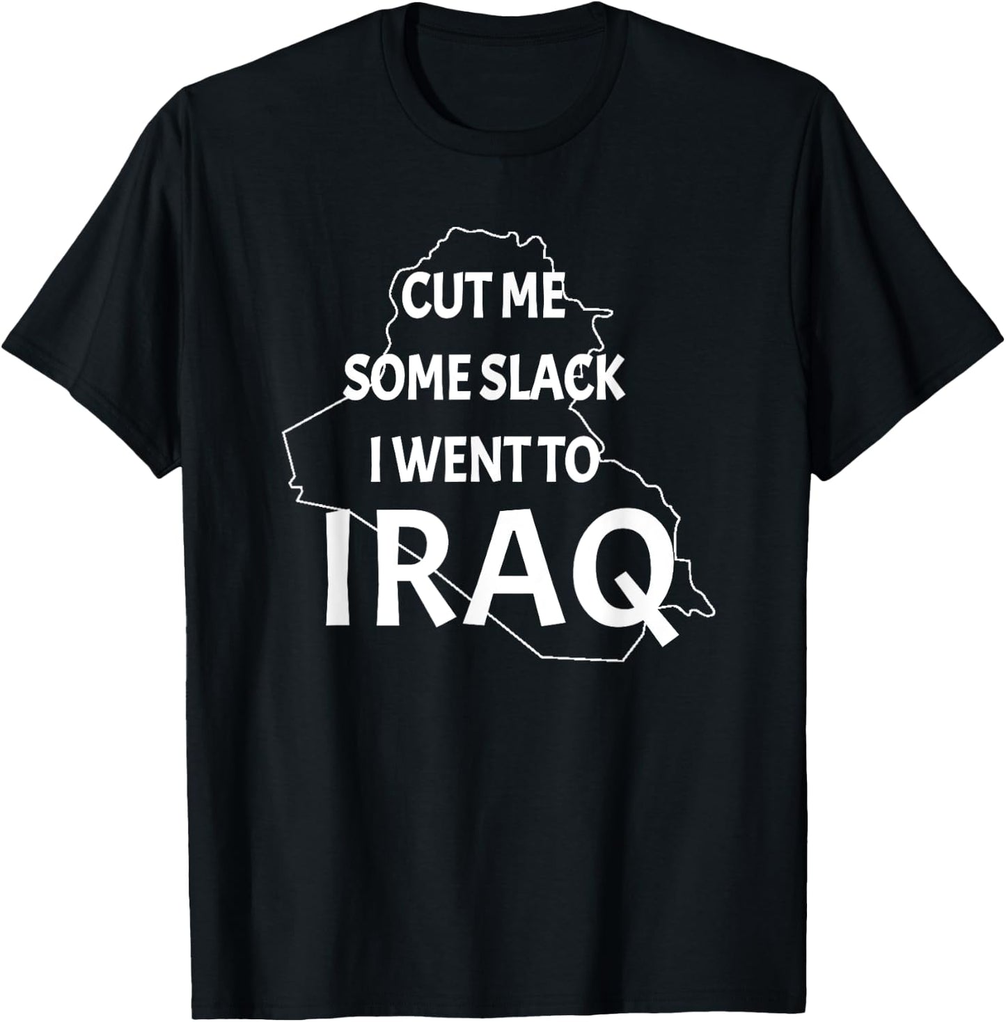 Iraq War Veteran Patriotic OIF Funny Vet Women Men T-Shirt - T-Shirt | Black
