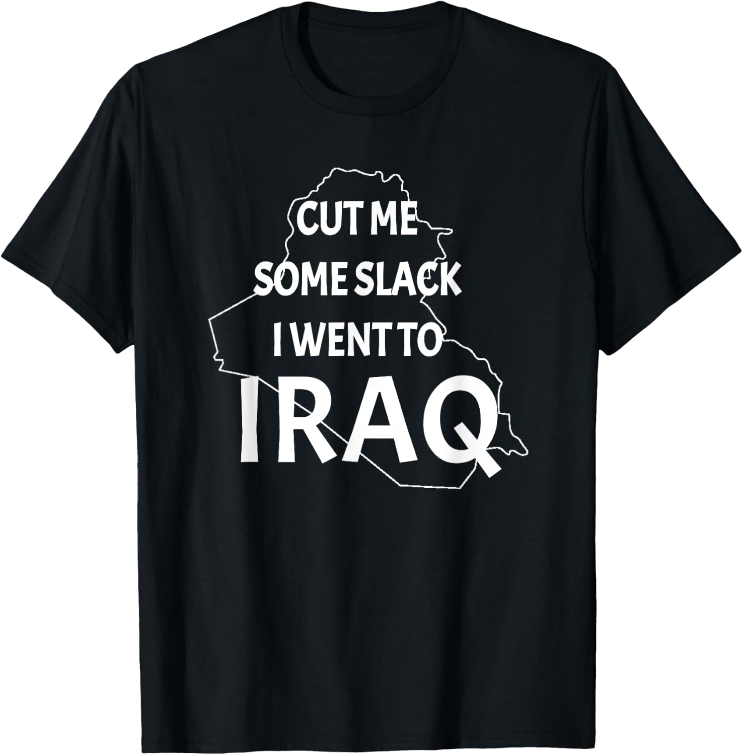 Iraq War Veteran Patriotic OIF Funny Vet Women Men T-Shirt - T-Shirt | Black