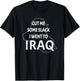 Iraq War Veteran Patriotic OIF Funny Vet Women Men T-Shirt - T-Shirt | Black