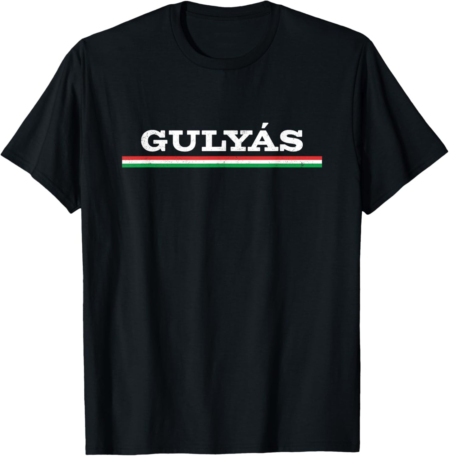 Hungarian Gulyas Funny Hungary Traditional Food Dish Goulash T-Shirt - T-Shirt | Black