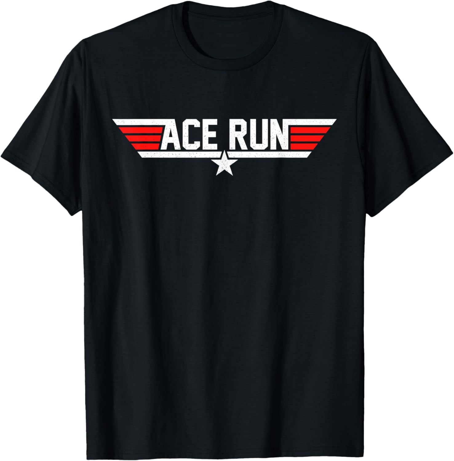 Disc Golf Ace Run, Disc Golf Gift, Ace Run T-Shirt - T-Shirt | Black