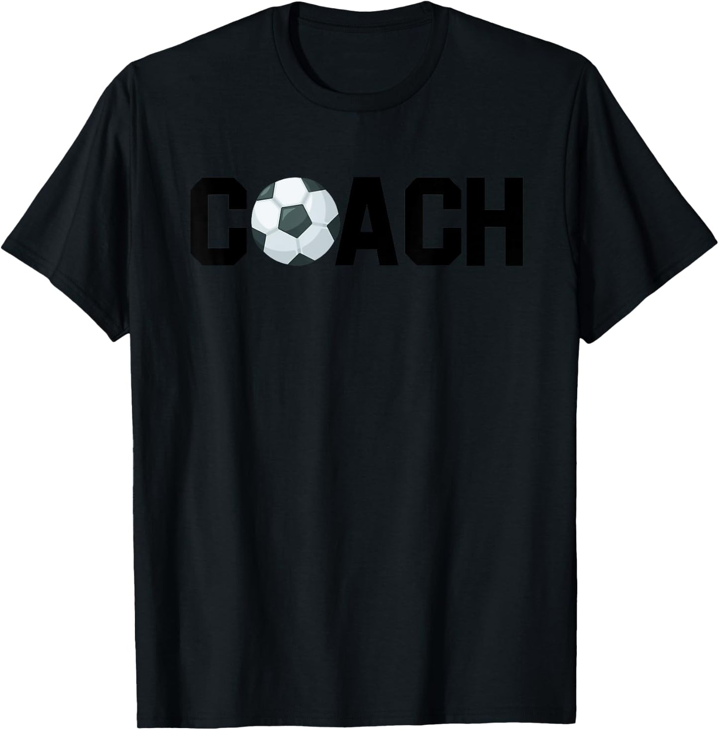 Soccer Coach Funny Football Trainer Baller Field Game Outfit T-Shirt - T-Shirt | Black