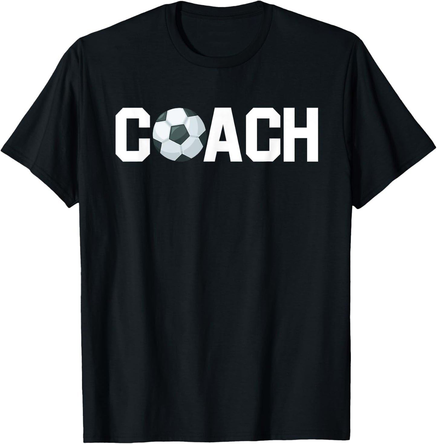 Soccer Coach Funny Football Trainer Baller Field Game Outfit T-Shirt - T-Shirt | Black