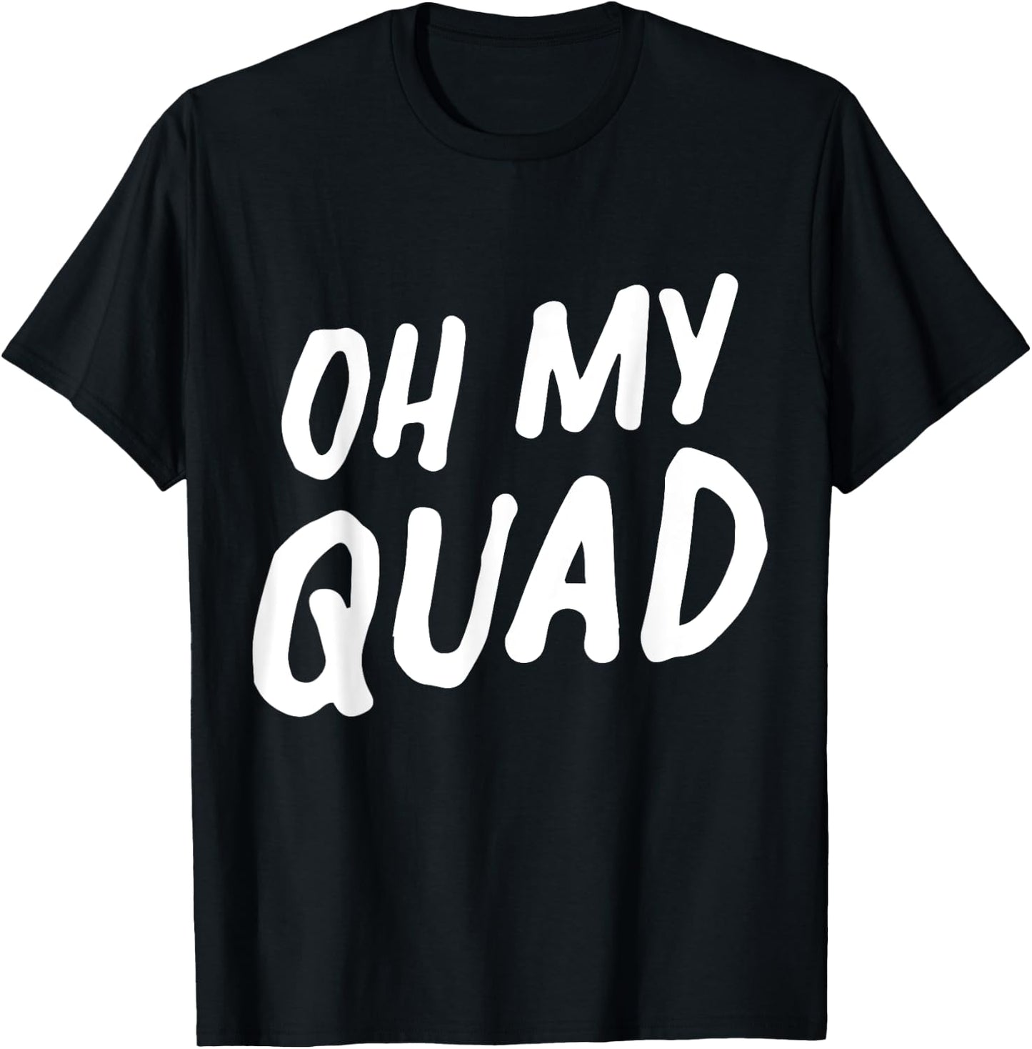 Oh My Quad T-Shirt - T-Shirt | Black