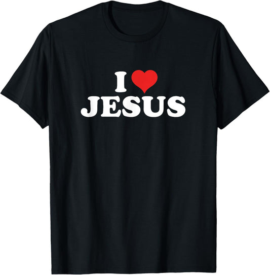 Bad Decisions Make Good Stories I Love Jesus (Heart) T-Shirt - T-Shirt | Black