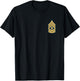 Army Sergeant Major E-9 Military Rank SGM Veteran Patriotic T-Shirt - T-Shirt | Black