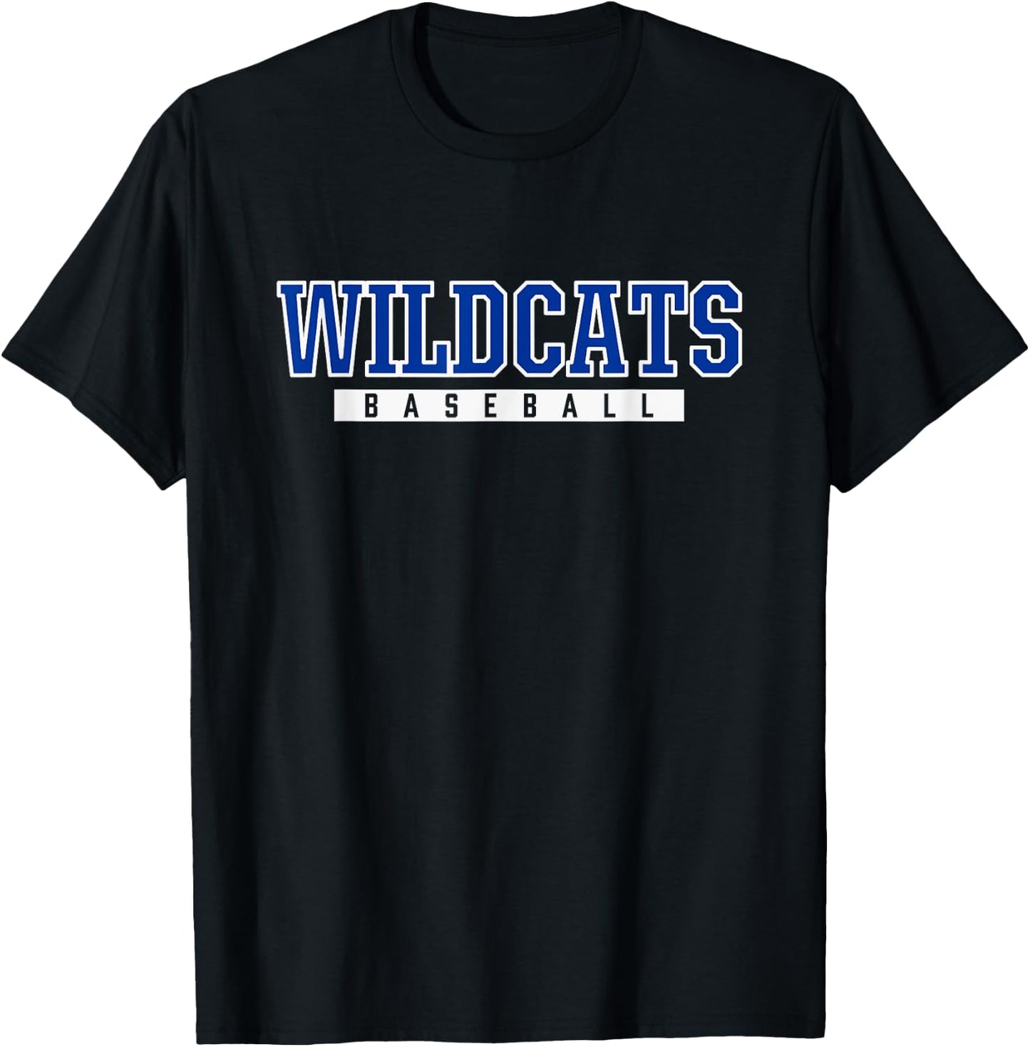 Williamsburg Wildcats Baseball T-Shirt - T-Shirt | Black