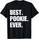 Best Pookie Ever Aesthetic Slang Viral Gen Z Quote Meme T-Shirt - T-Shirt | Black