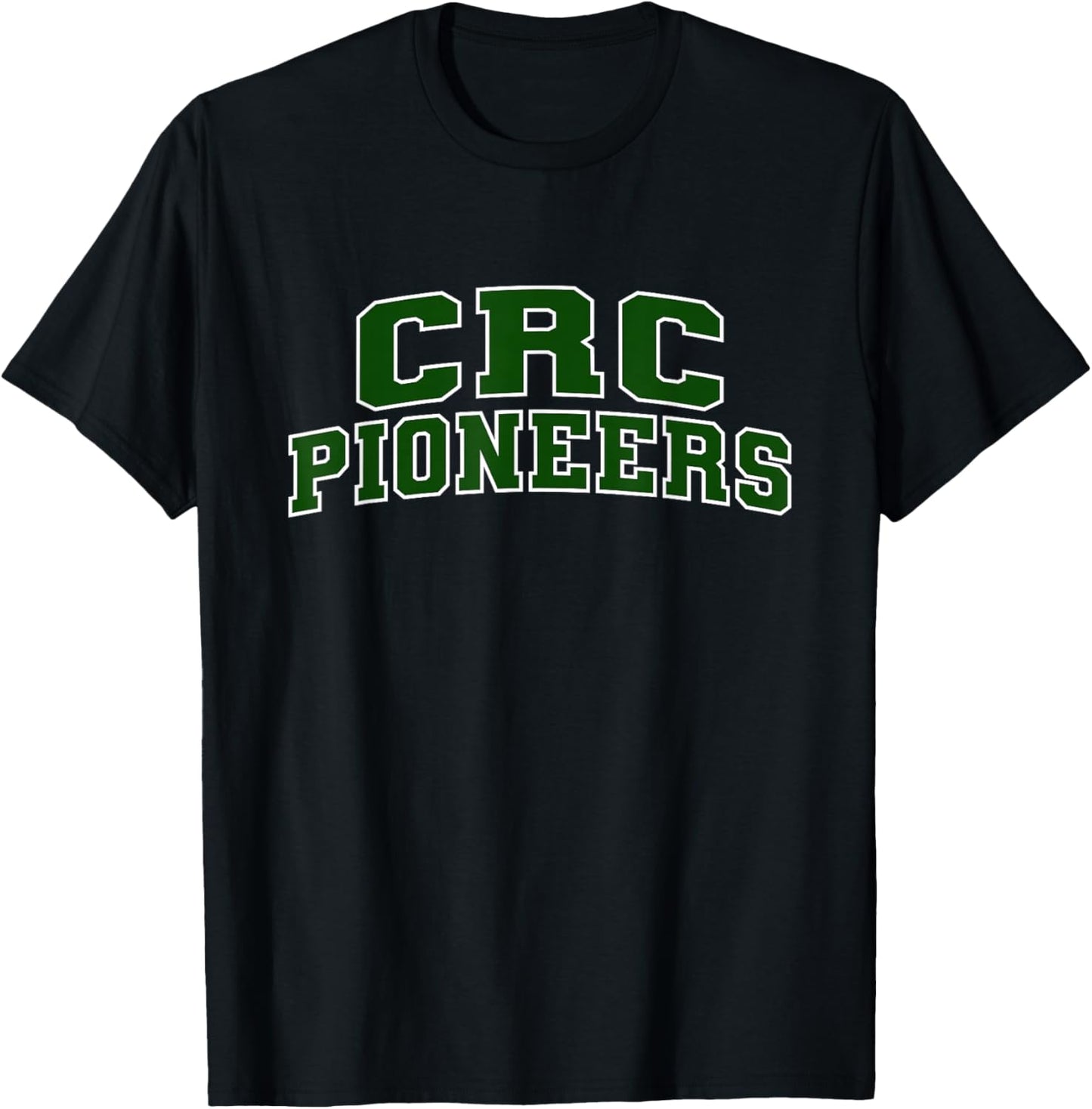 Crowley's Ridge College CRC Pioneers Apparel Sports Fan T-Shirt - T-Shirt | Black