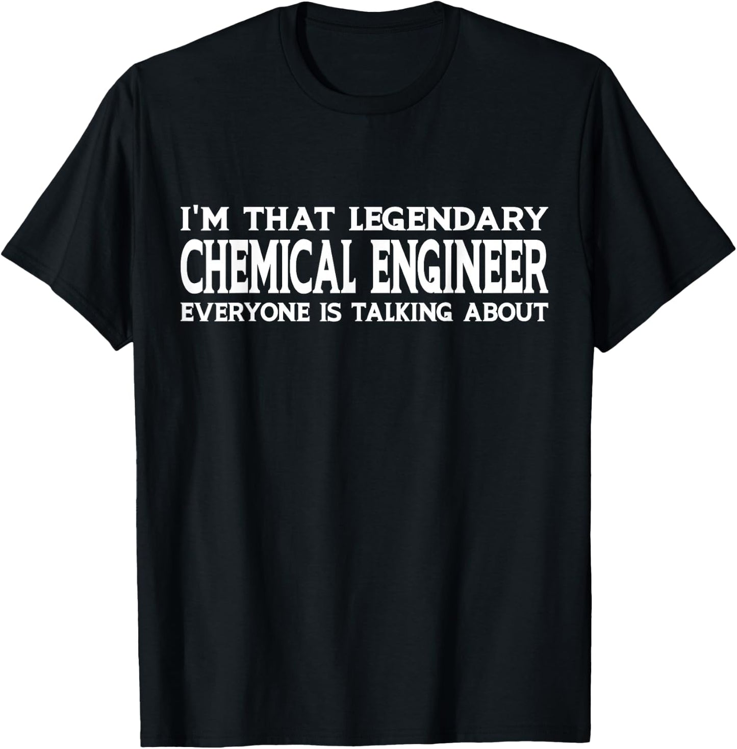 Chemical Engineer Job Title Employee Funny Chemical Engineer T-Shirt - T-Shirt | Black