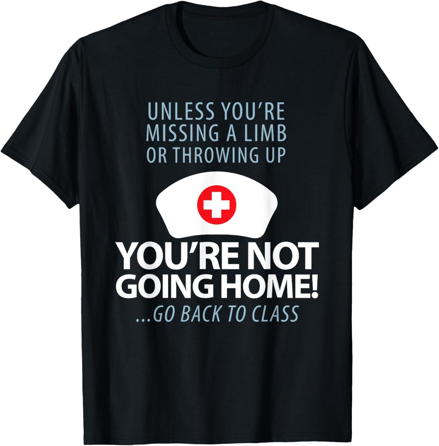 School Nurse Saying Appreciation Medical Nursing Nurse Day T-Shirt - T-Shirt | Black