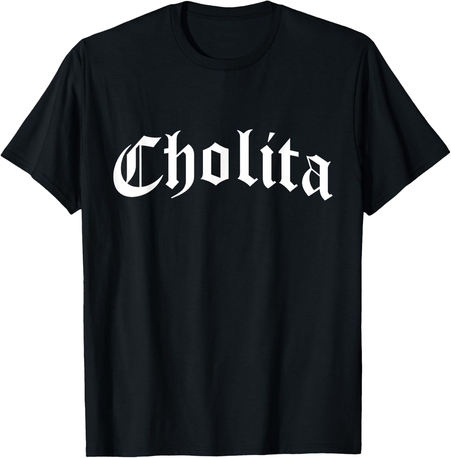 Cholita Chola Chicana Mexican American Pride Hispanic Latina T-Shirt - T-Shirt | Black