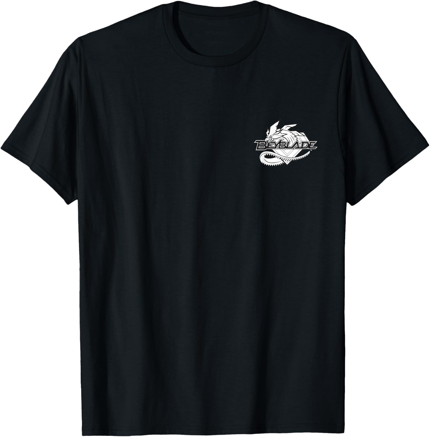 Beyblade Dranzer Monochrome T-Shirt - T-Shirt | Black
