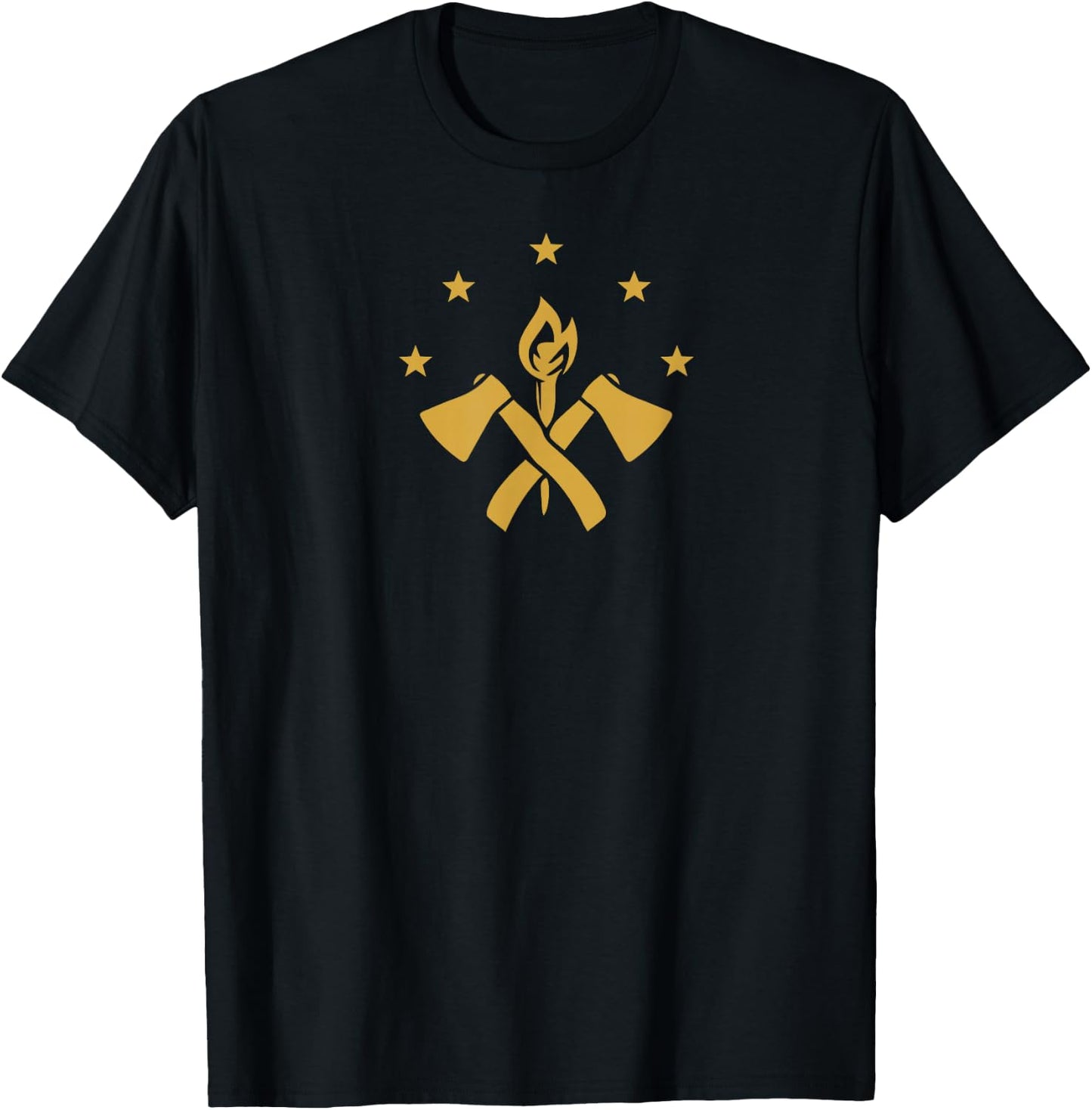 FBA Maroon Flag Foundational Black American T-Shirt - T-Shirt | Black