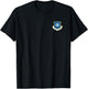 Air Force Space Command AFSPC Military Veteran Insignia T-Shirt - T-Shirt | Black