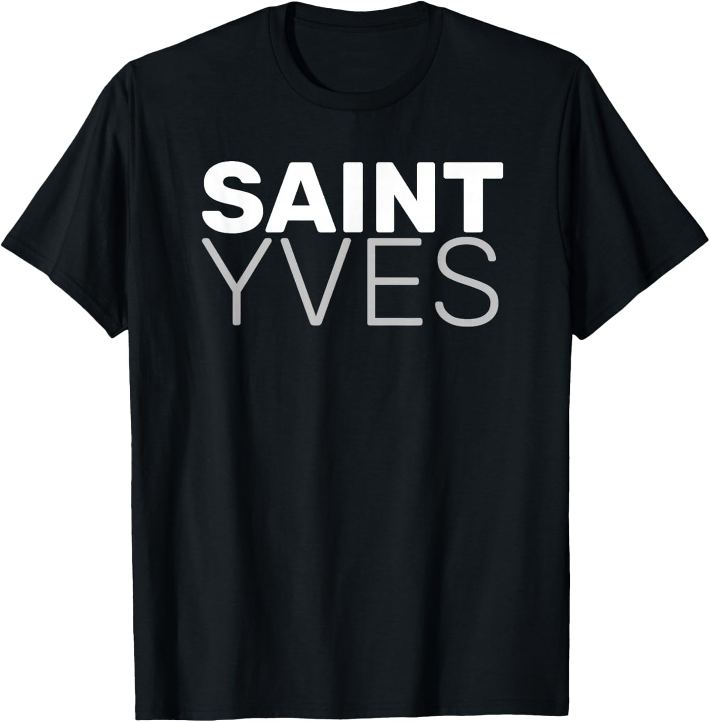 Saint Yves French Surname Elegant Souvenir St Yves T-Shirt - T-Shirt | Black