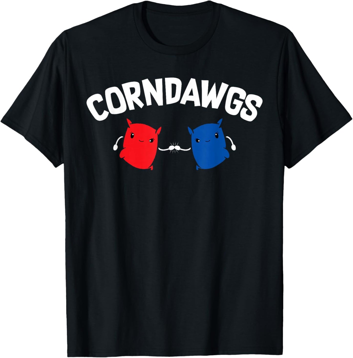 Funny Cornhole Corn Hole Corndawgs T-Shirt - T-Shirt | Black