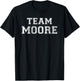 Funny Family Sports Team Moore Last Name Moore T-Shirt - T-Shirt | Black