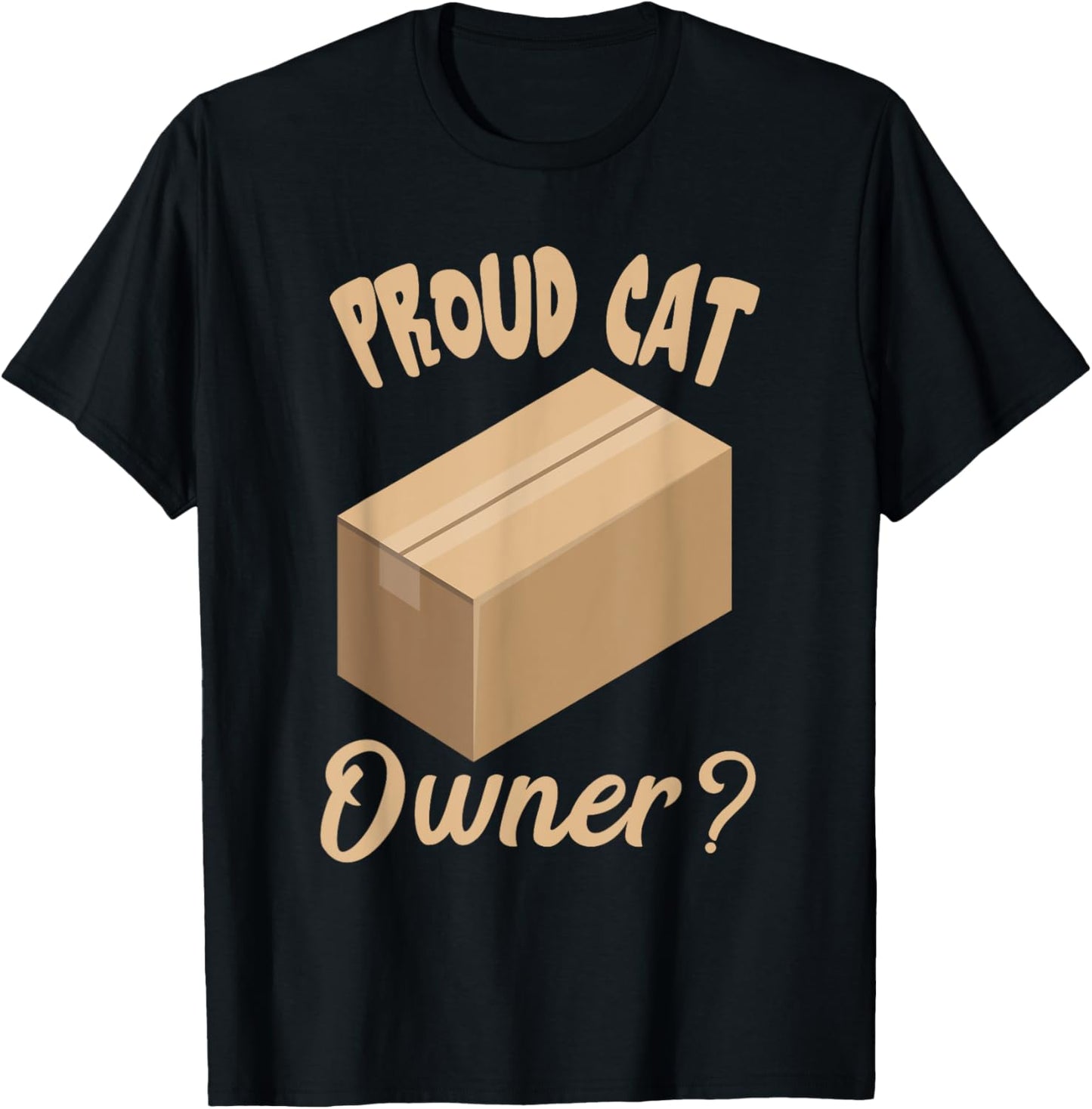 Schrödinger's Cat Proud Cat Owner Funny Physician Physics T-Shirt - T-Shirt | Black
