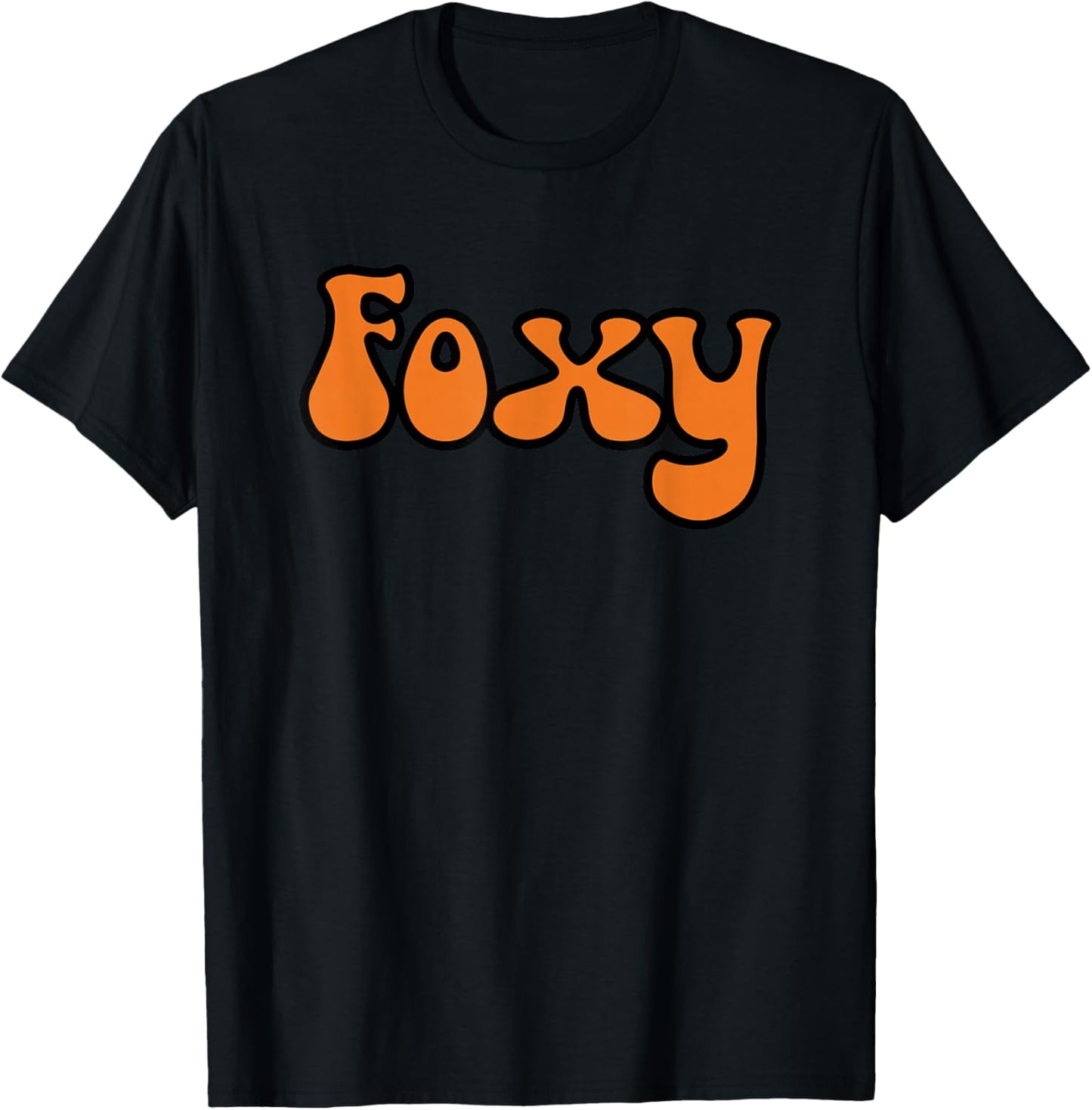 Foxy Cute Fox Women's Foxy T-Shirt - T-Shirt | Black