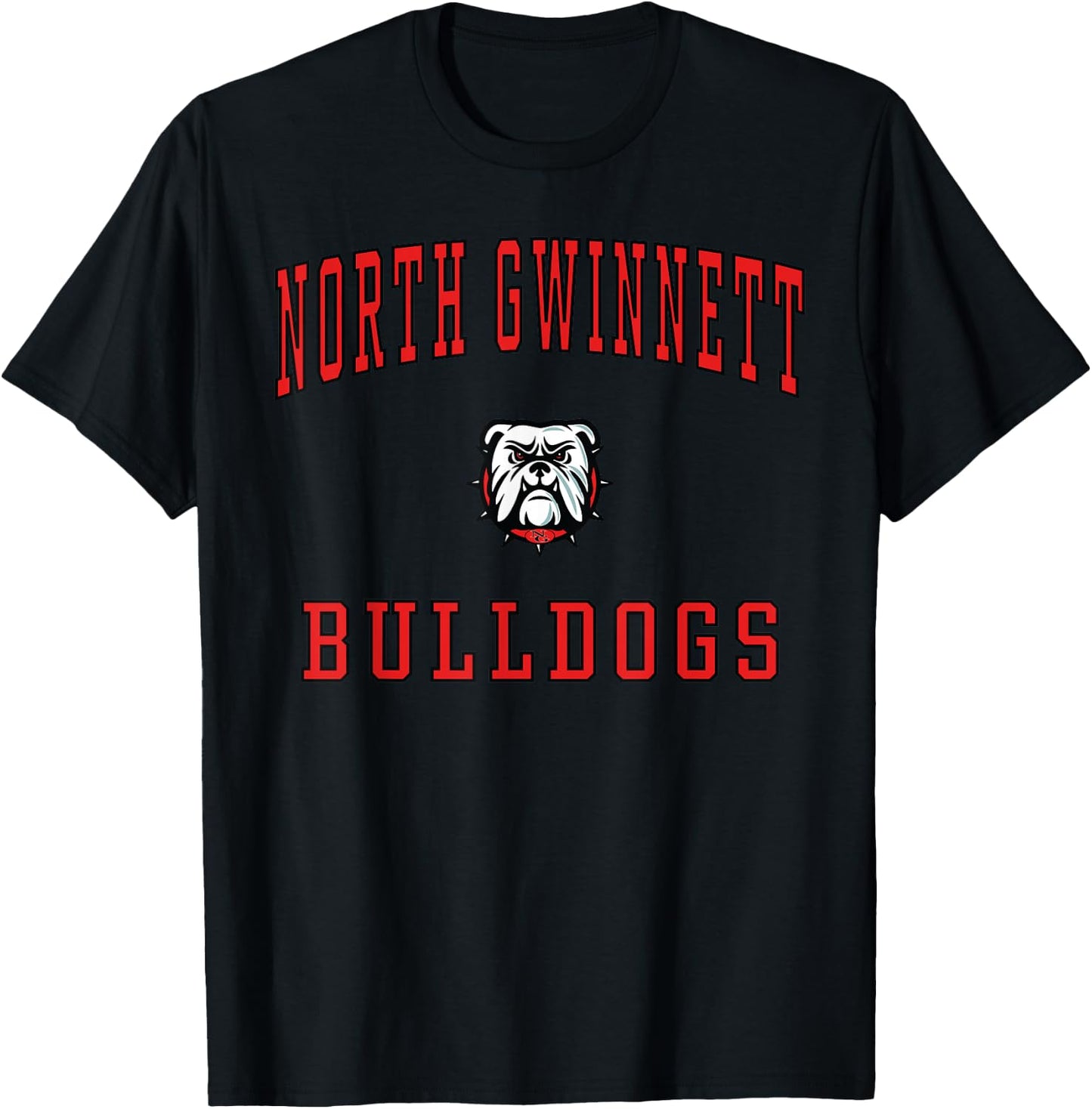 North Gwinnett High School Bulldogs T-Shirt - T-Shirt | Black