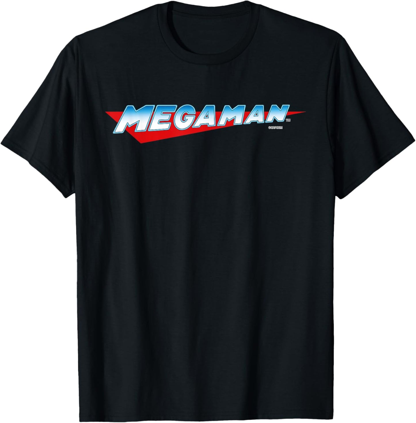 MEGA MAN Logo T-Shirt - T-Shirt | Black