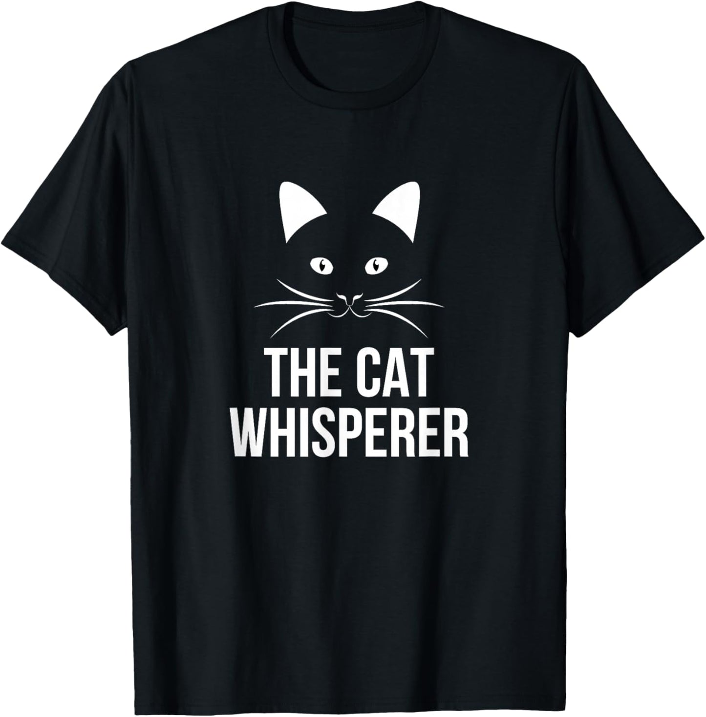The Cat Whisperer T-Shirt - T-Shirt | Black