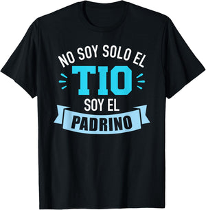 No soy solo el tio soy el padrino T-Shirt - T-Shirt | Black