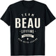 Team Beau Lifetime Member Funny Name Beau T-Shirt - T-Shirt | Black