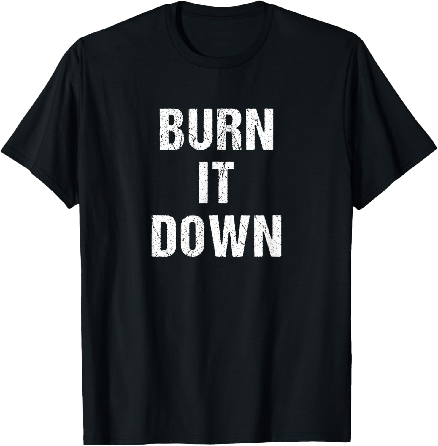 Burn It Down T-Shirt - T-Shirt | Black