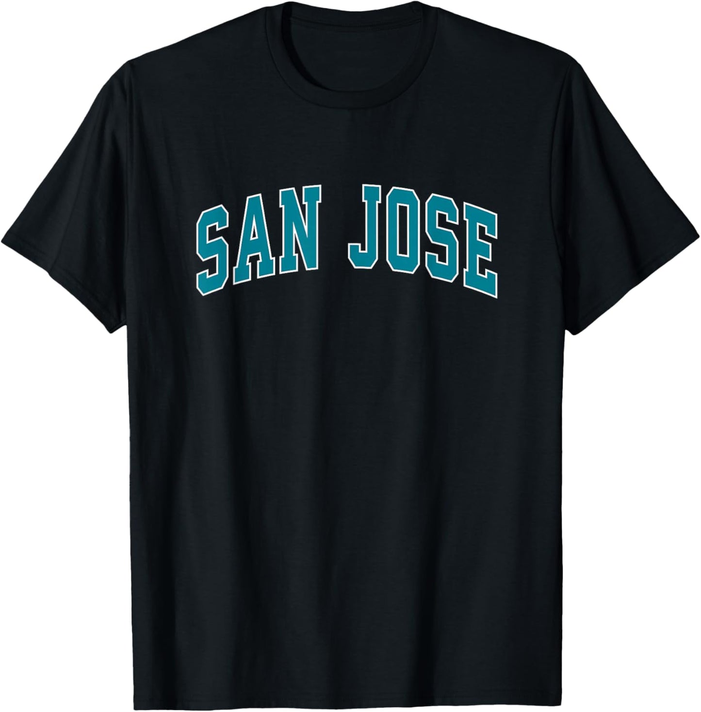 San Jose - Throwback Design Print - Classic T-Shirt - T-Shirt | Black
