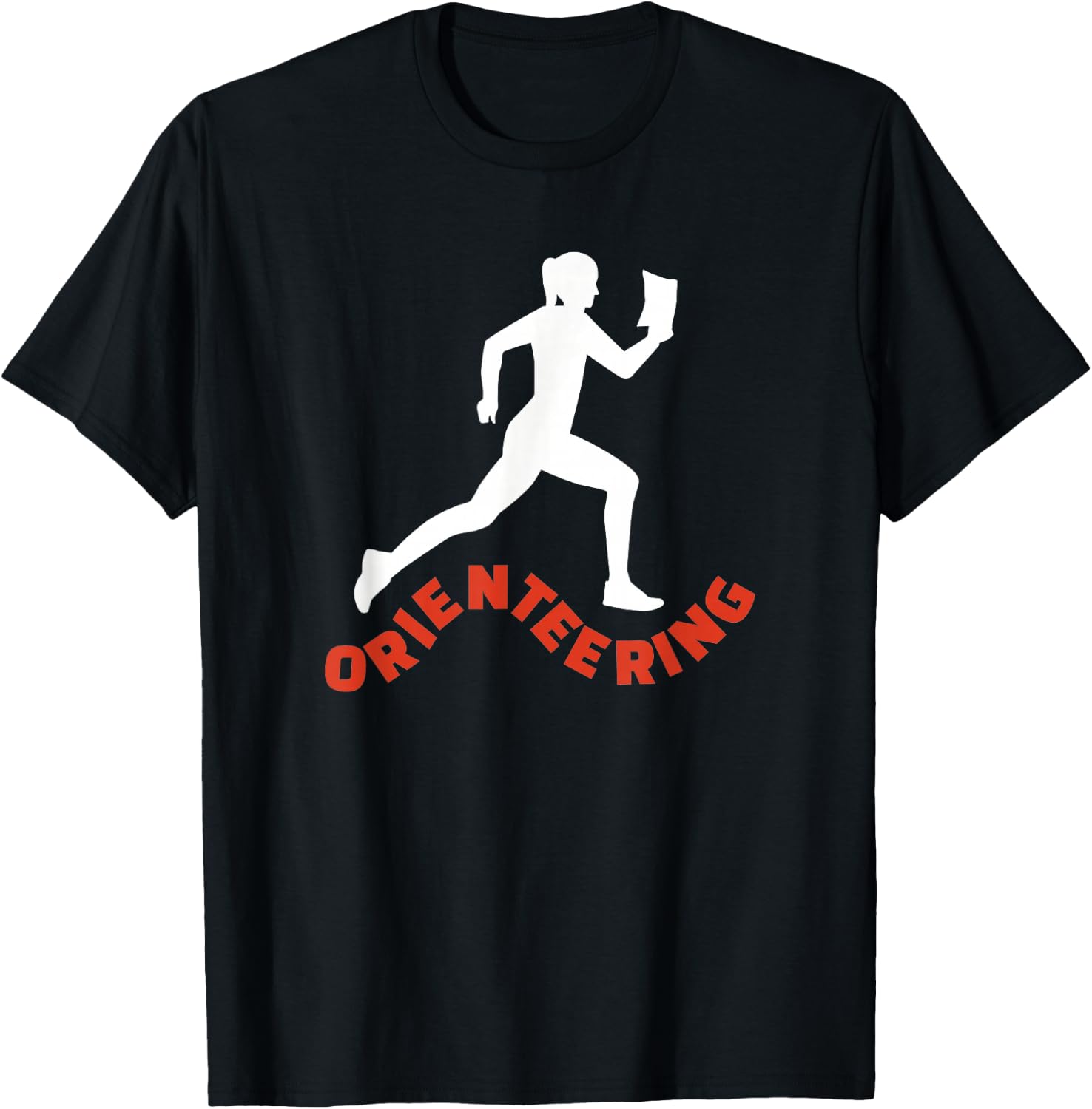 Orienteering woman T-Shirt - T-Shirt | Black