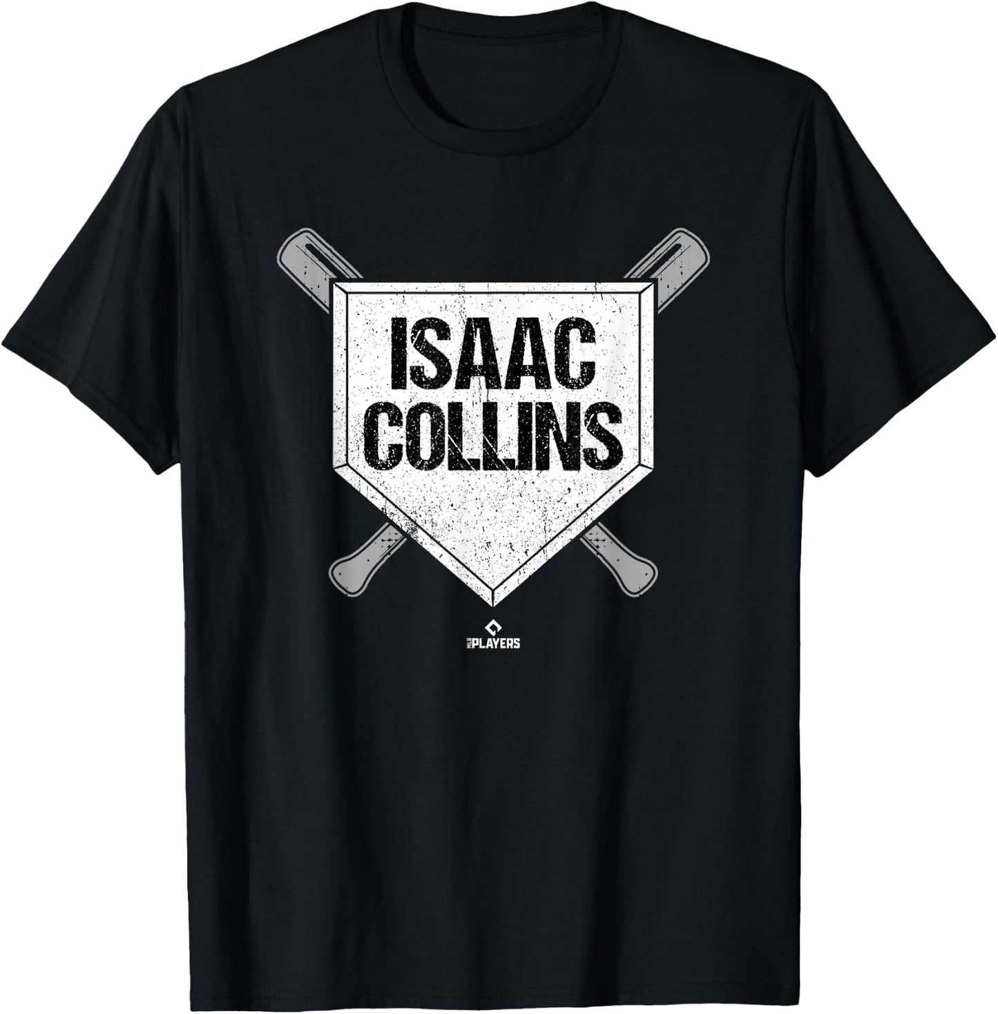 Homeplate Gameday Isaac Collins Prospect Baseball Fan Gear T-Shirt - T-Shirt | Black