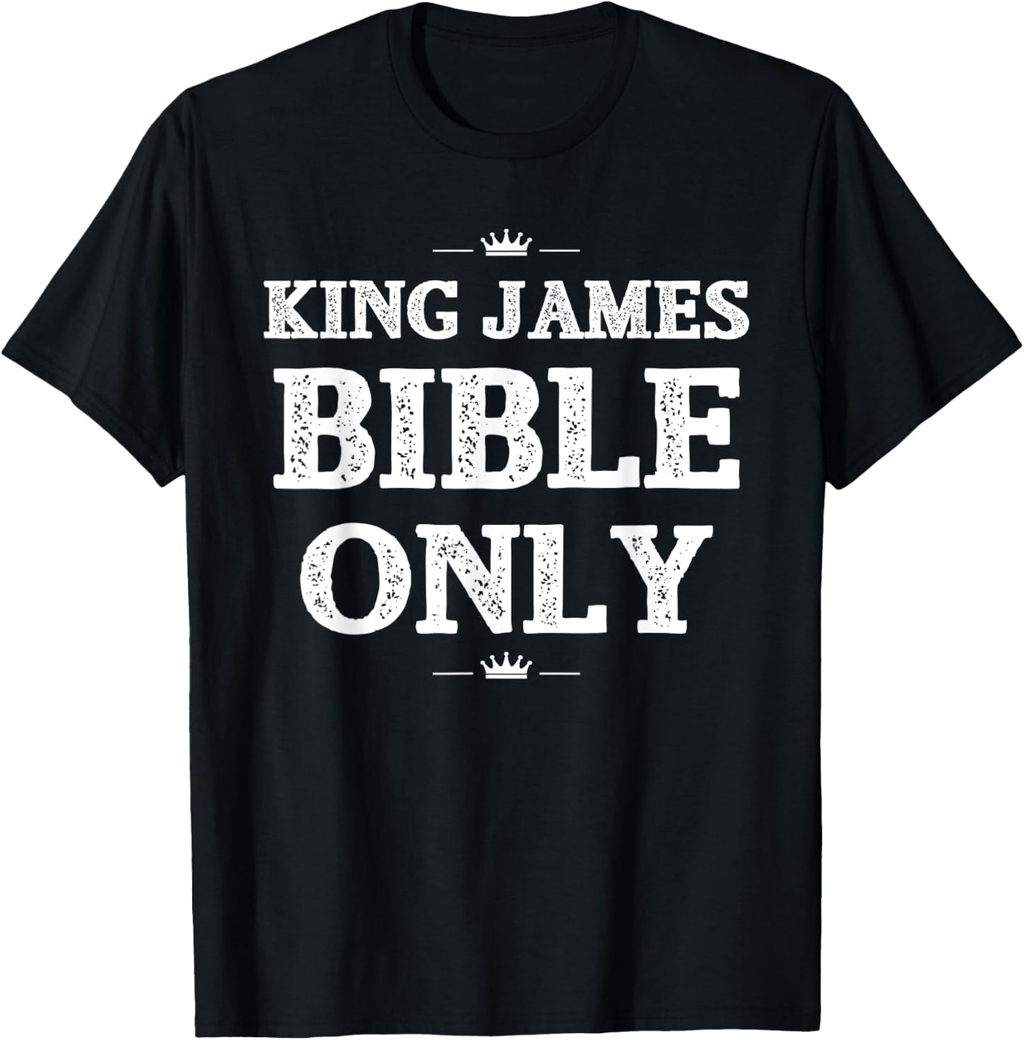 Bible Scripture Verses King James Bible Christian T-Shirt - T-Shirt | Black