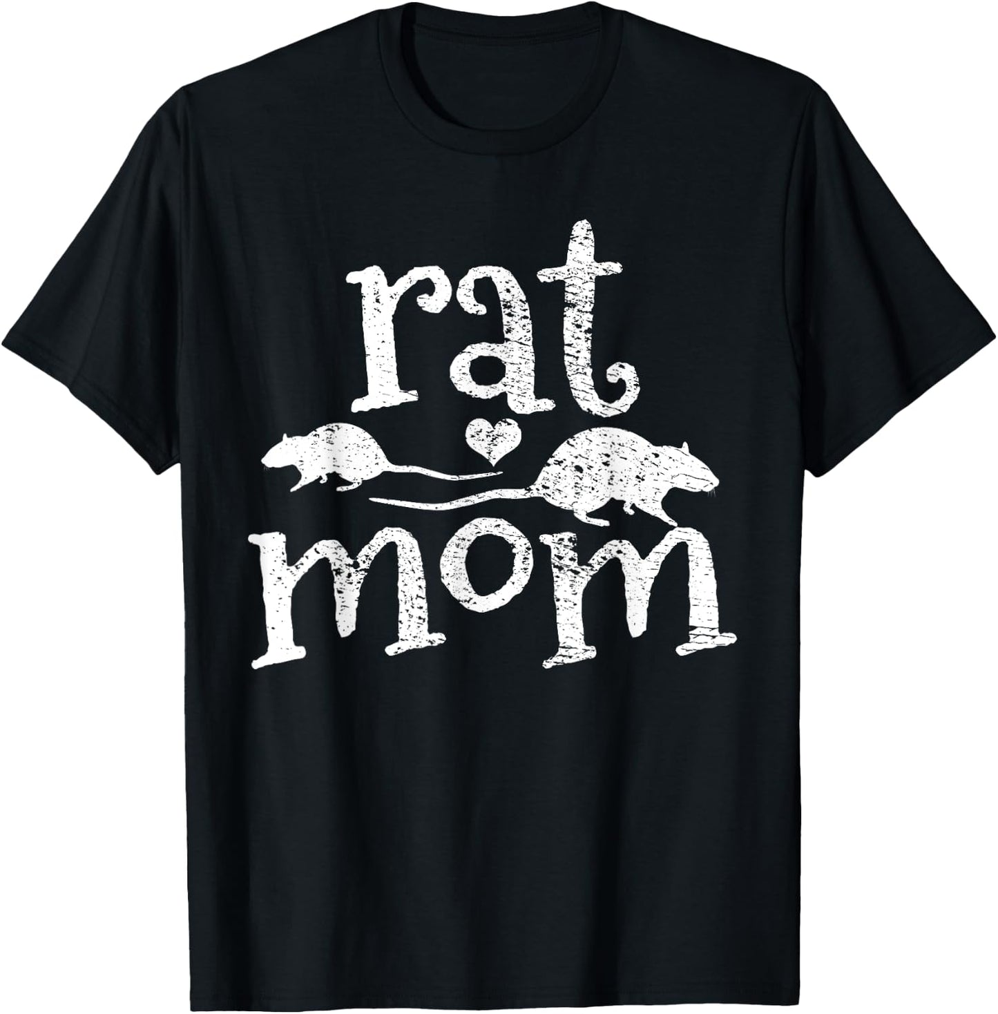 Rat mom T-Shirt - T-Shirt | Black