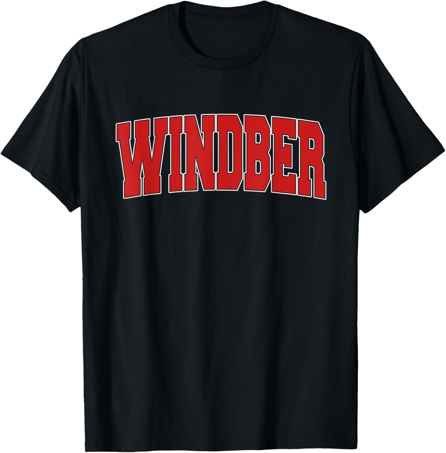 WINDBER PA PENNSYLVANIA Varsity Style USA Vintage Sports T-Shirt - T-Shirt | Black