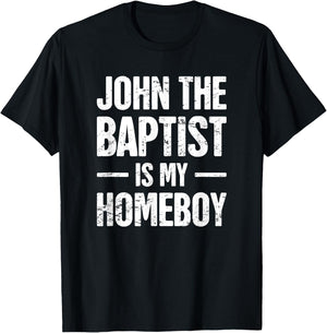 Christian New Testament John the Baptist T-Shirt - T-Shirt | Black