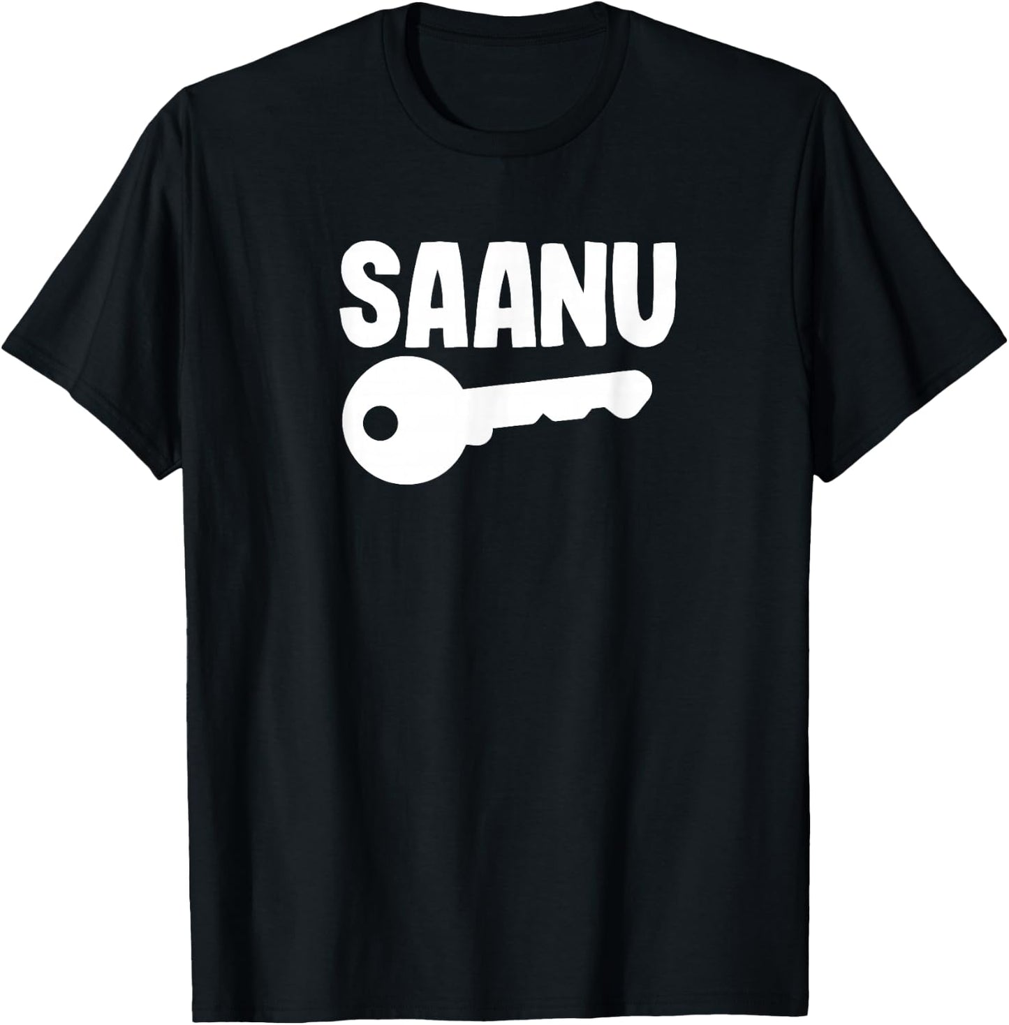 Saanu Key Punjabi Desi Sikh Funny Indian Novelty T-Shirt - T-Shirt | Black