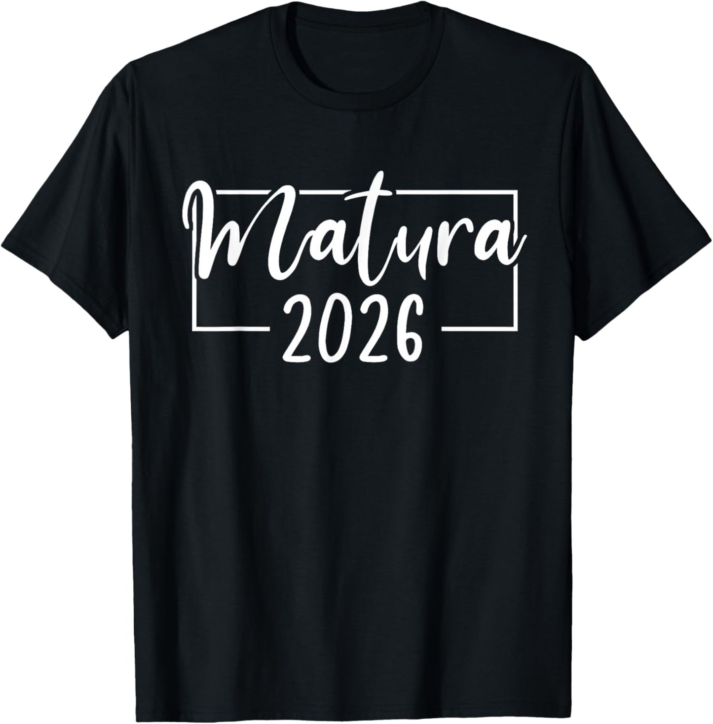 Matura 2026 Graduation T-Shirt - T-Shirt | Black