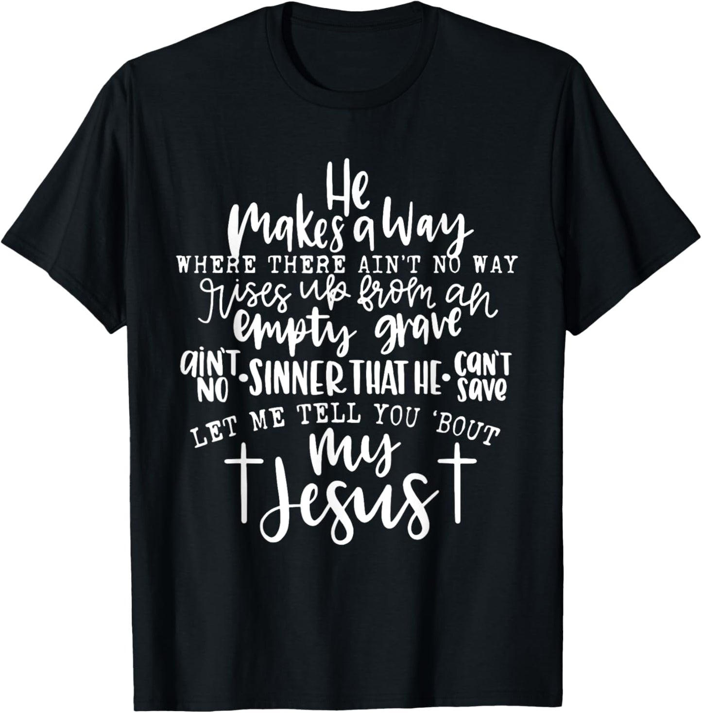 Let Me Tell You About My Jesus Gift T-Shirt - T-Shirt | Black