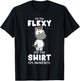 EDS Awareness Cute Zebra I'm Too Flexy For This T-Shirt - T-Shirt | Black