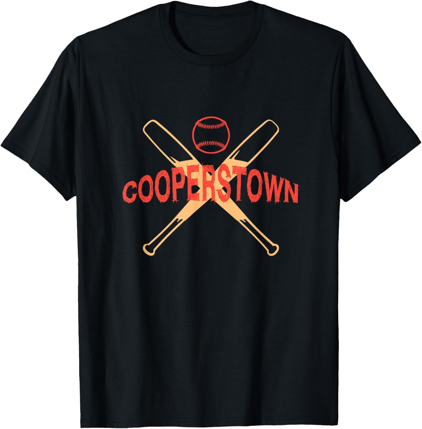 Cooperstown Baseball T-Shirt - T-Shirt | Black