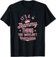Funny Nammy Shirts Mom Grandma Mothers Day T-Shirt - T-Shirt | Black