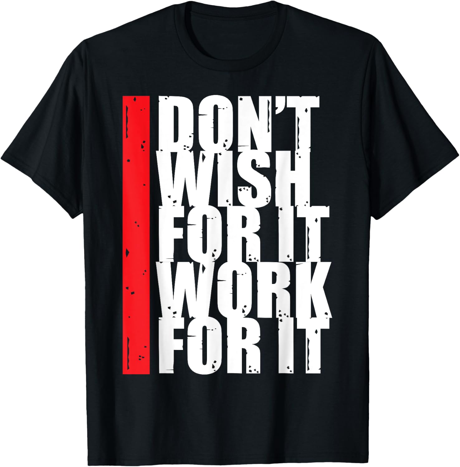 Work Harder Motivation Fitness Gym Entrepreneur Inspiration T-Shirt - T-Shirt | Black