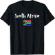 I Heart South Africa Flag Souvenir Women T-Shirt - T-Shirt | Black